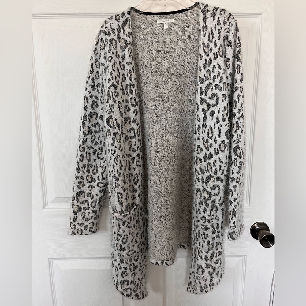 Maurice’s cheetah print cardigan
